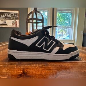 New Balance Classic Black and White Sneakers